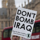 PROTESTA. Rechazo a la guerra en Londres.