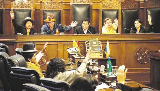 LEGISLATIVO. La Cmara de Senadores modific la Ley en una sesin anoche.