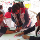 ATENCIN. La feria interinstitucional realizada por la Alcalda de Sucre.