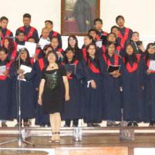 RECITAL. La presentacin del Coro Universitario anoche, en el Paraninfo.