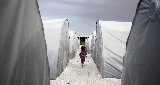 CONFLICTO. Refugiados sirios en Turqua.