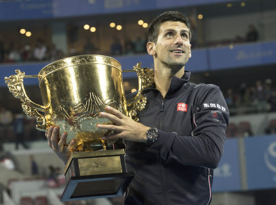 El tenista serbio Novak Djokovic logr el campeonato en Pekn.