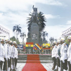 La Asamblea Nacional de Ecuador rinde un homenaje a Bolivia, en Quito, en el marco de la integracin regional. (Foto)