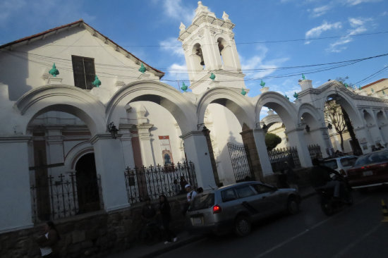 TESORO. La Baslica Menor de San Francisco de Ass ser escenario de la exposicin de las reliquias de ambos Santos.