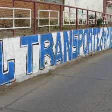 MURALES. La ciudad muestra por estos das diversa propaganda en sus paredes.