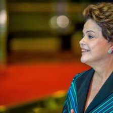 CONTROL. La presidenta de Brasil, Dilma Rousseff, volvi a su despacho ayer lunes.