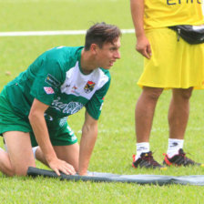 El sueco Martin Smedberg Dalence entrena desde ayer con la Verde.