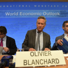 INFORME. El economista jefe del FMI, Olivier Blanchard, presenta las previsiones.