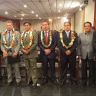 ACTO. La posesión de anoche, realizada en ambientes de COTES.