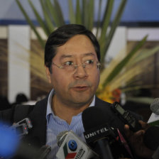 ANUNCIO. El Ministro de Economía y Finanzas, Luis Arce.