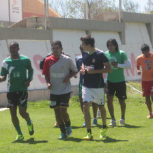 El plantel cementero entrenó ayer en El Bosquecillo, donde realizó una exigente labor física.
