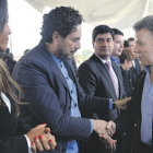 CONFLICTO. Juan Manuel Santos durante un acto oficial realizado en Bogot.