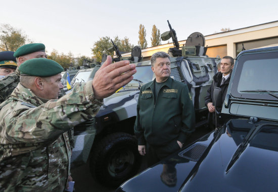 PRESIDENTE. Petr Poroshenko.