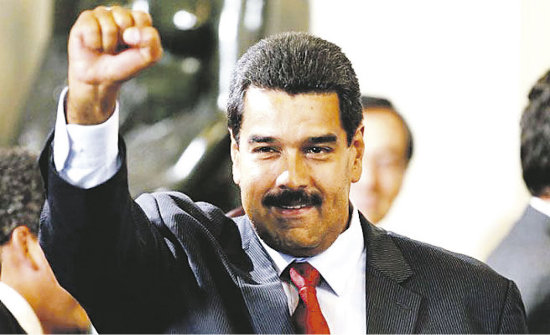 ALIADO. El presidente Nicols Maduro fue uno de los primeros en felicitar a Evo.