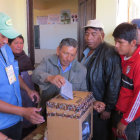 VOTACIN. En la mayora de las mesas de Sucre, la actividad transcurri con normalidad.