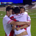 Con un solitario gol de Funes Mori, River gan de visitante.