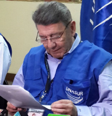 MISIN DE unasur. Rafael Roncagliolo.