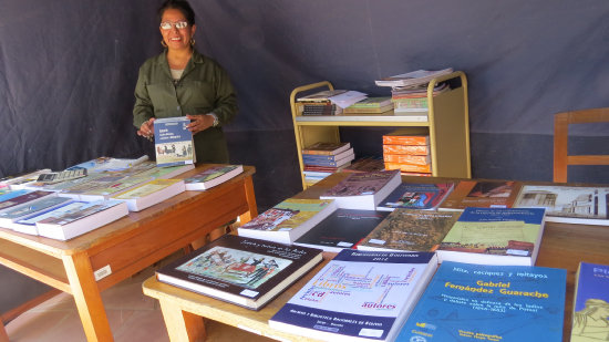 CELEBRACIN. El ABNB ofreci exposiciones para atraer la atencin del pblico en su aniversario.