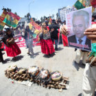 PROTESTA. La marcha recorri por varias calles de la ciudad de El Alto.