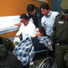 PROCESO. La magistrada Ligia Velsquez se desmay y fue auxiliada en un hospital de La Paz.