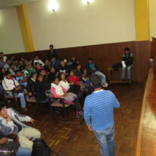 ASAMBLEA. Los estudiantes de Ingeniera agronmica exigen una explicacin.