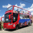 SERVICIO. El bus panormico apoyar en la interaccin de Turismo con la sociedad.