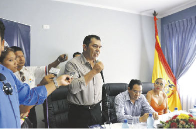 CAMBIOS. El abogado Alejandro Cruz asumi la Fiscala Departamental de Beni.