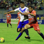 Una escena del partido jugado en marzo, en Oruro.