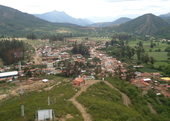 ACOGEDOR. El pueblo de Sopachuy es ideal para descansar en vacaciones.