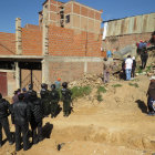 DESALOJO. Con incidentes se desapoder un predio en la zona Alto Mesa Verde.