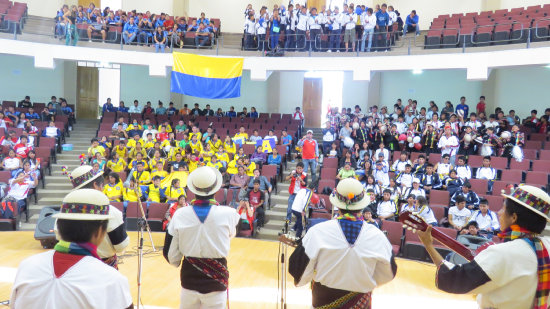 ENCUENTRO. El evento iniciado ayer.