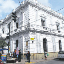 ELECCIONES. El edificio central del Gobierno Autnomo Municipal de Sucre en pleno centro de la ciudad.