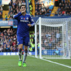 El brasileo Oscar marc un gol para el triunfo del Chelsea.