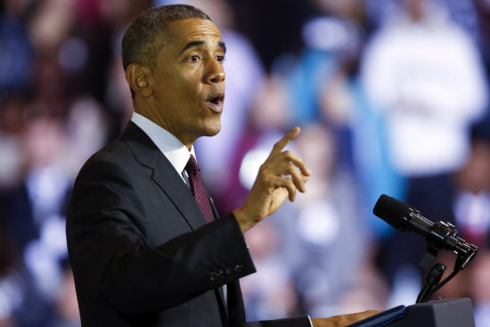 MANDATARIO. Obama lucha por mantener su ventaja en el Congreso de EEUU.