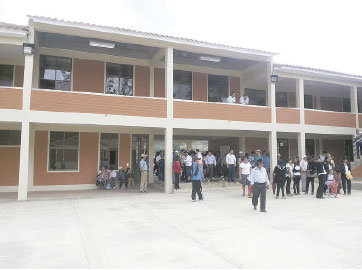 ESTRENO. La nueva infraestructura del colegio 25 de Mayo de Sopachuy.