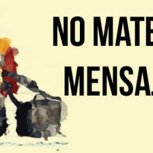 DENUNCIA. La imagen de la campaa No maten al mensajero difundida por la ONU.