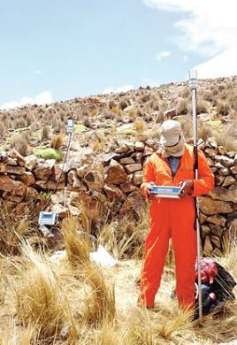 MINERA. Sergeomin realiza tareas de prospeccin geolgica en el Cerro Rico de Potos.