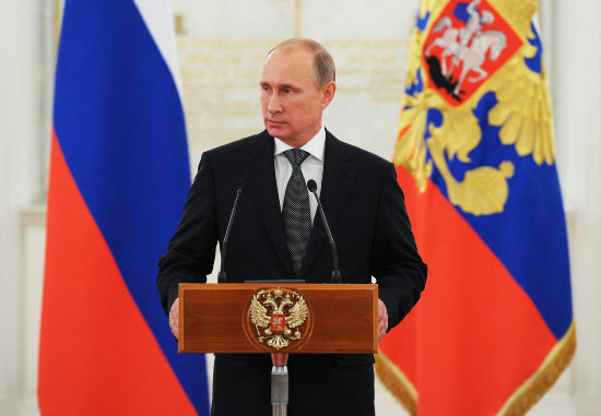 PODEROSO. El presidente ruso, Vladimir Putin, el ms poderoso del mundo segn Forbes.