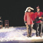 TABLAS. La puesta en escena de la ms reciente produccin del Teatro de Los Andes.