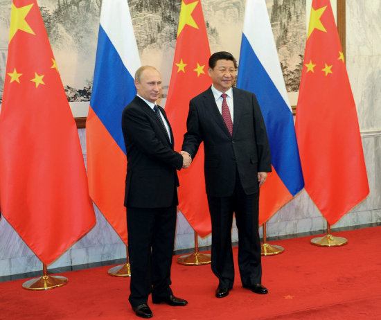 PACTO. Putin y Xi en Pekn.