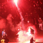 PROTESTAS. Desrdenes en Varsovia.