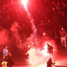 PROTESTAS. Desrdenes en Varsovia.