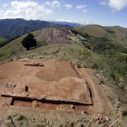 MAIRANA. El sitio an enterrado ocupa una superficie de dos hectreas en el valle cruceo.