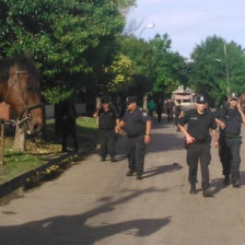 La Polica detuvo a los presuntos actores del incidente.