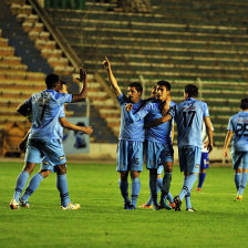 El volante celeste marc su primer hat-trick anoche, en el estadio Hernando Siles, frente a Sport Boys.