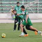 La seleccin nacional sostuvo ayer una prctica de ftbol en el Siles.