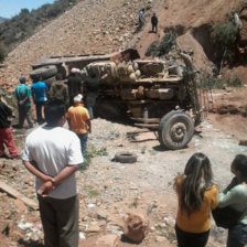 RESCATE. Este es uno de los accidentes ocurridos el fin de semana en Sucre.