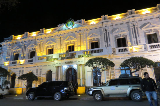 ALCALDA. La administracin municipal se encuentra actualmente en manos de la oposicin.