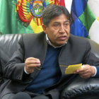 BRUSELAS. Canciller David Choquehuanca.