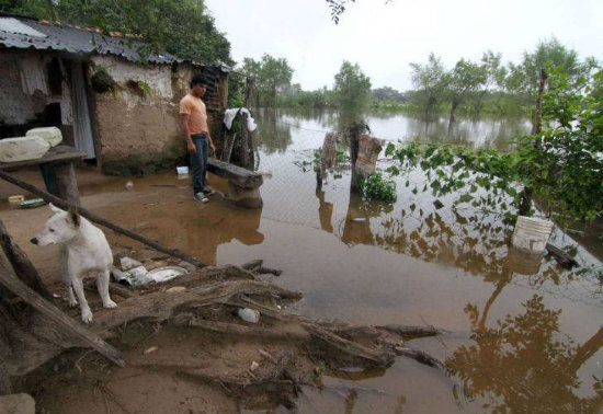 DESASTRE. Los efectos del cambio climtico afectaron a varios municipios del Chaco chuquisaqueo y ahora solicitan apoyo.